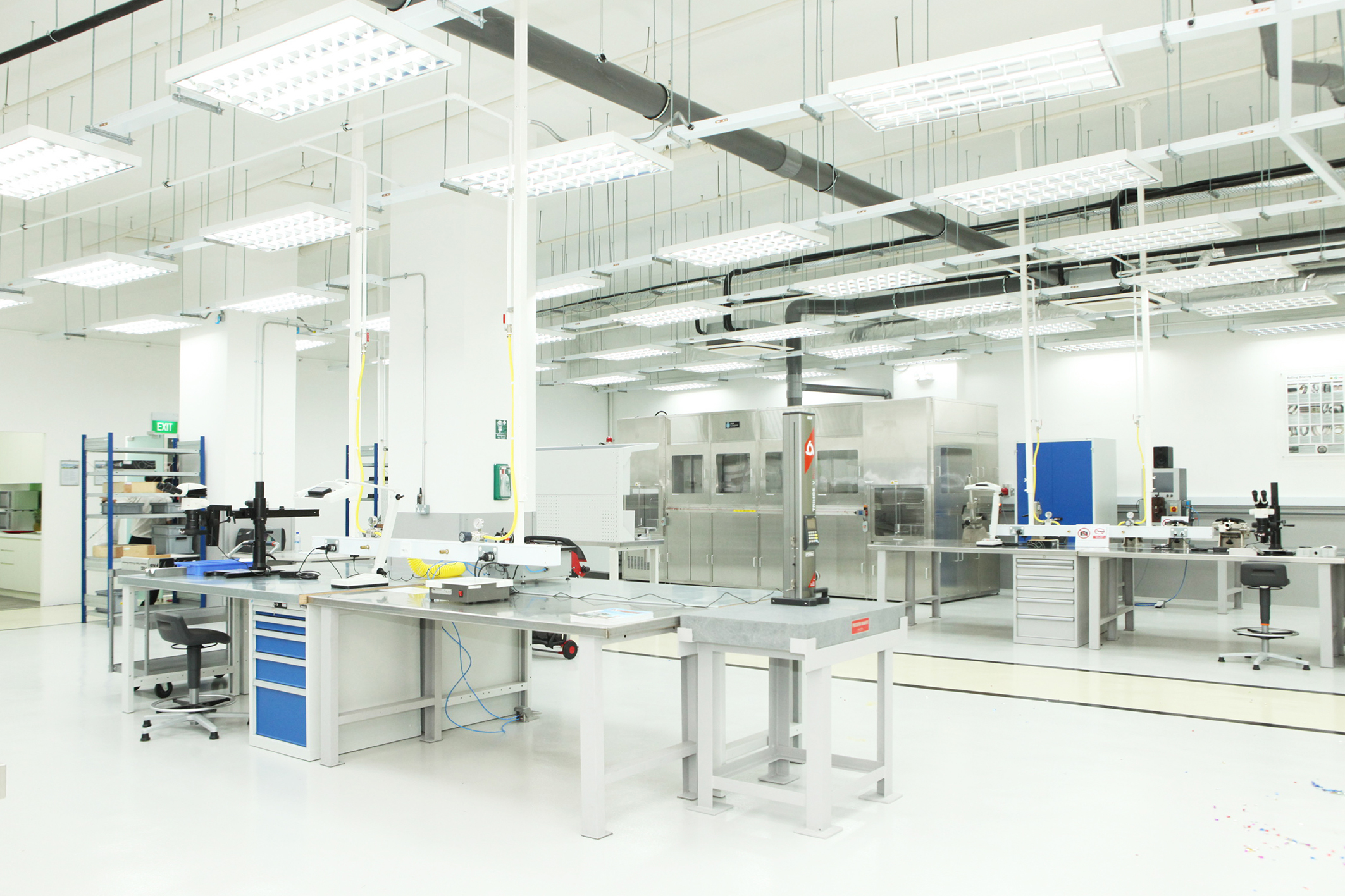 FAG航空航天新加坡公司的軸承測(cè)試、修復(fù)和再制造中心概覽圖。